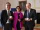 (From left) Mr David Mong, Chairman & Group CEO of Shun Hing Group, Ms Cheung Man Yee, Vice Chairman of Shun Hing Education and Charity Fund, Professor Richard Penty, Master of Sidney Sussex College, the University of Cambridge